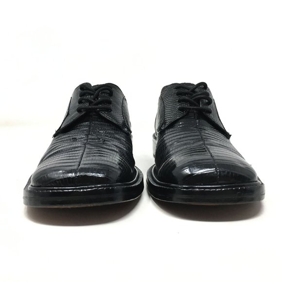 Mezlan Oxfords Shoes Size 8 Black Full Lizard main image 8